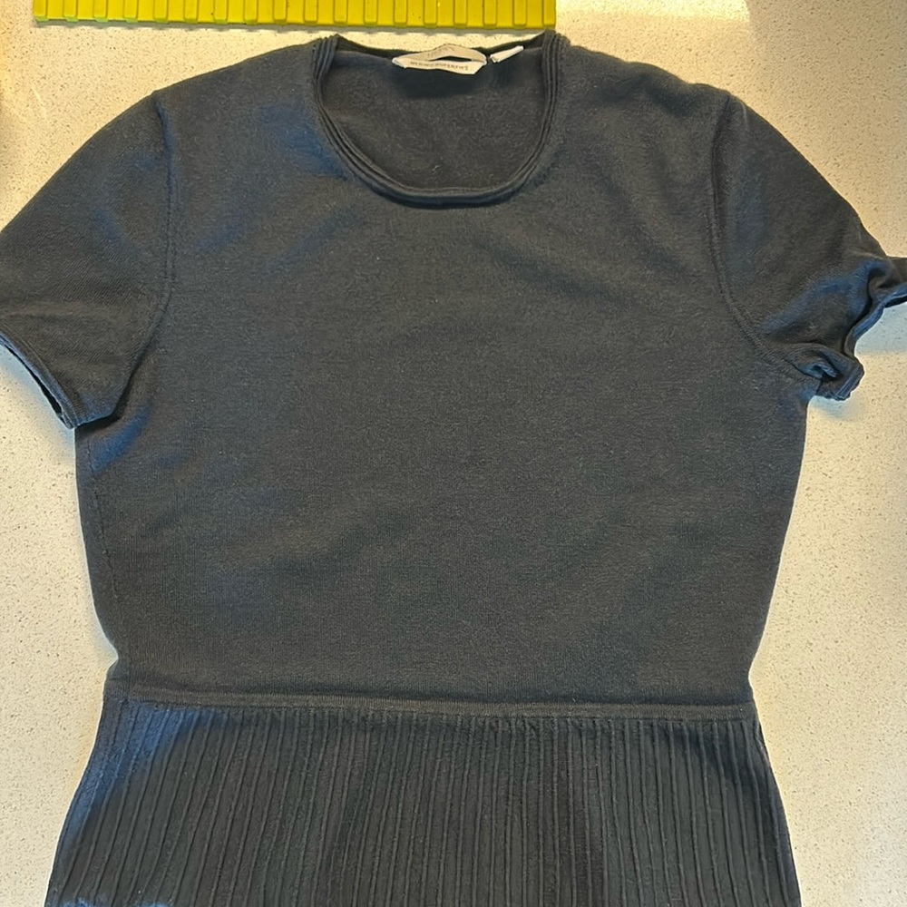 Hugo Boss Merino Superfine Navy Top Size M